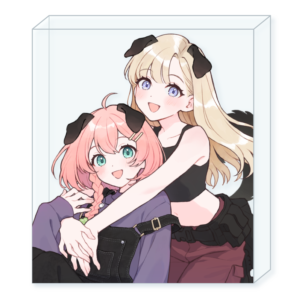 天羽よつは8周年記念グッズ】アクリルブロックA – Vntique shop