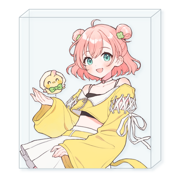 【天羽よつは8周年記念グッズ】アクリルブロックB